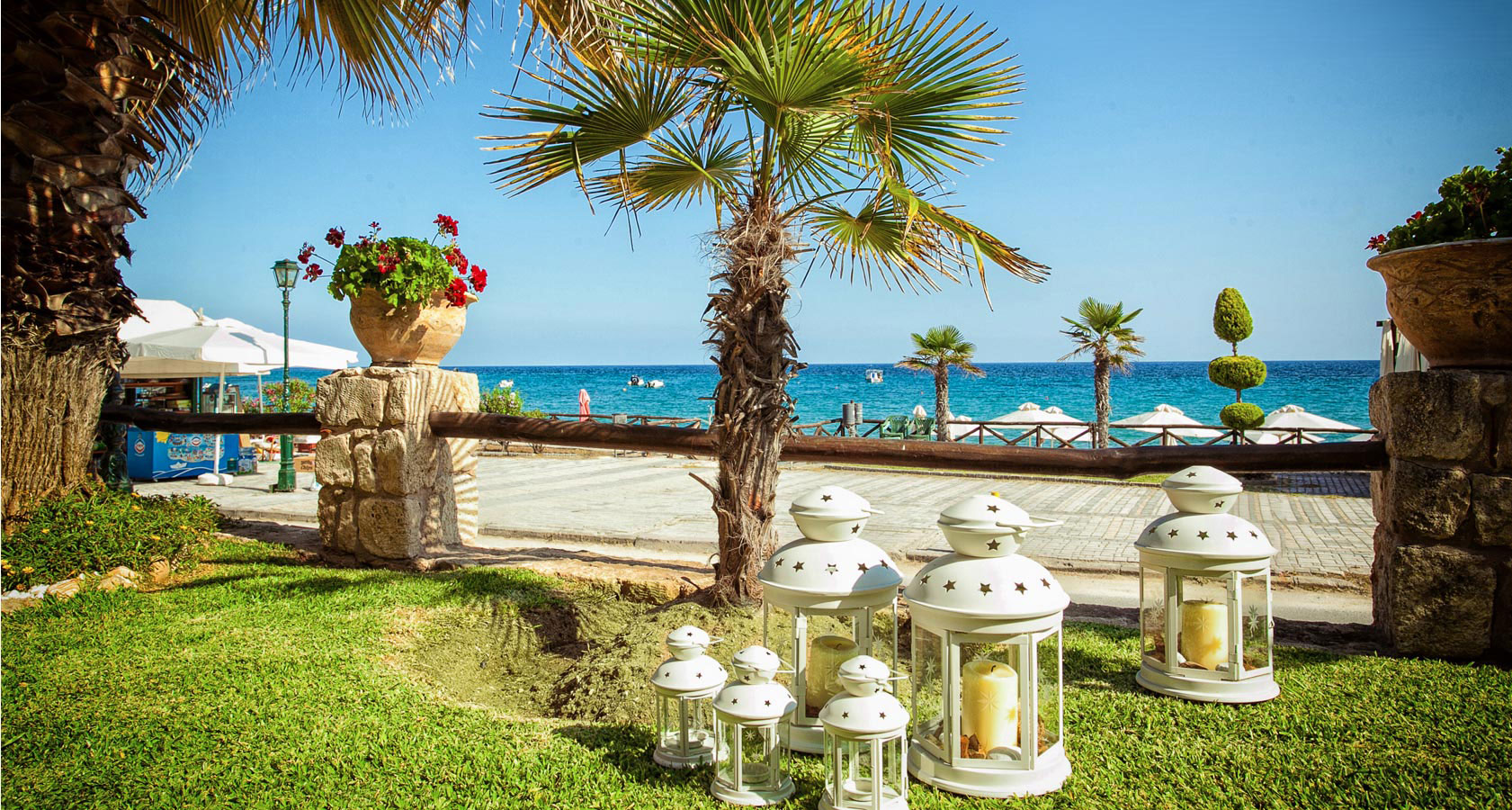 The Magnificent Sea View of Hotel Paralio in Possidi Kassandra Halkidiki Greece