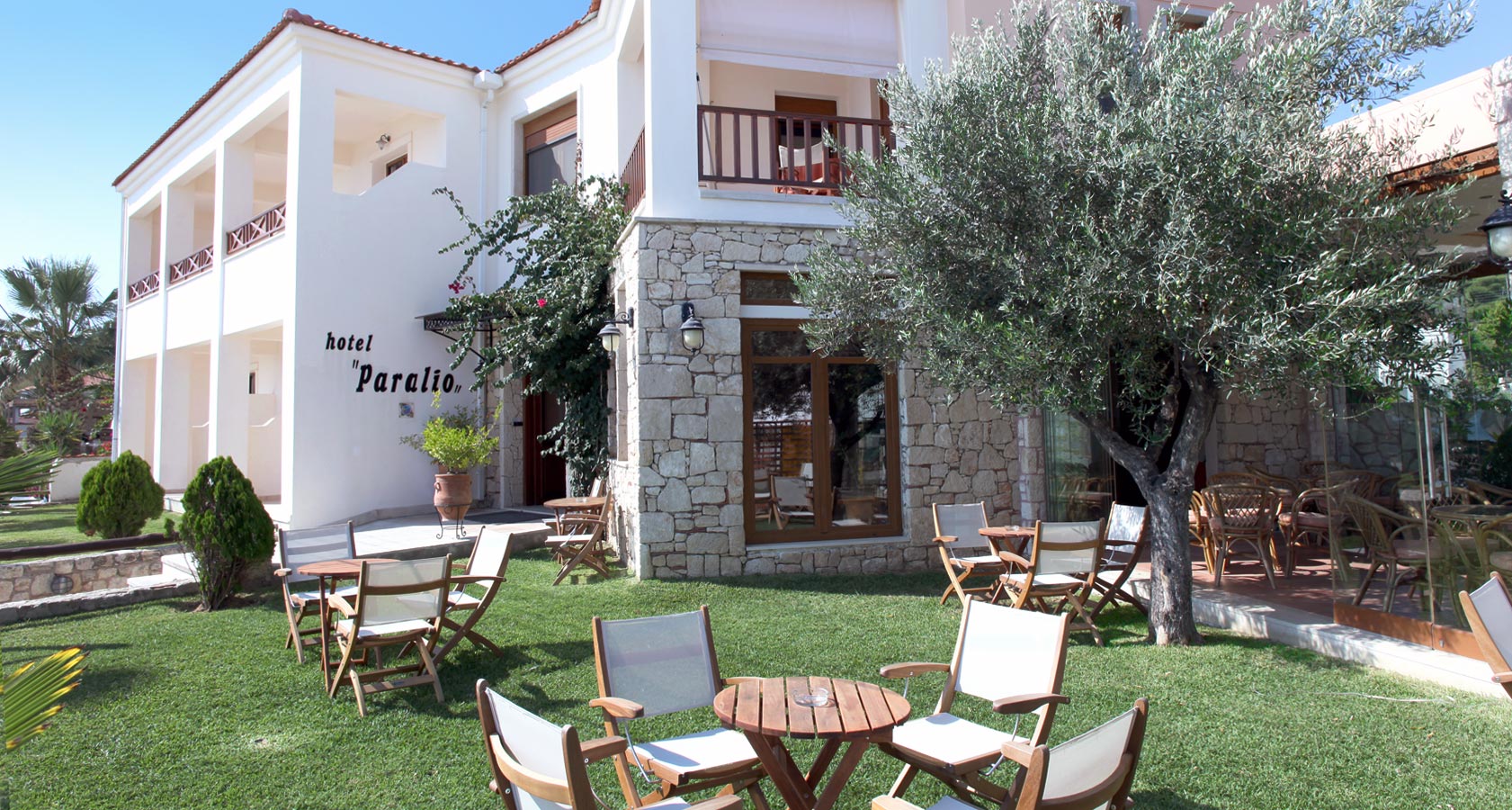 General Overview of Paralio Hotel in Possidi Halkidiki Greece